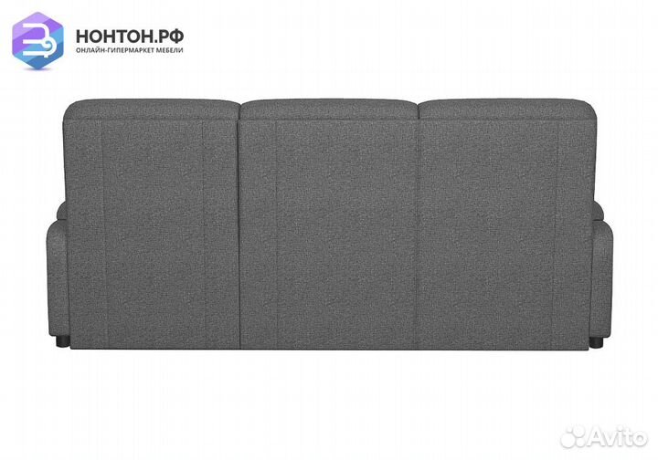 Диван угловой дельфин Омега 2-1 тёмно-серый