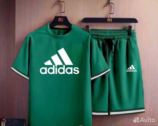 Летний костюм шорты и футболка adidas