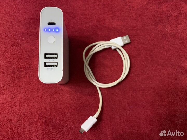 Внешний аккумулятор iconBIT FTB10400DX 10400 mAh