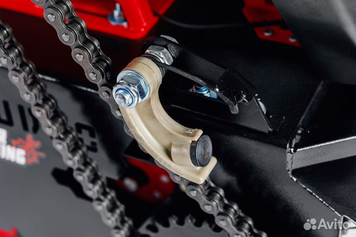 Мотобуксировщик ikudzo 2.0 EK22 Черно-красный