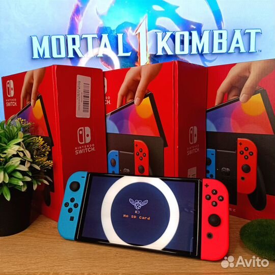 Чипованный Nintendo Switch Oled бесплатные игры