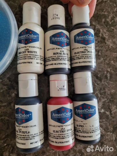 Пищевые красители Americolor, кондитерские посыпки