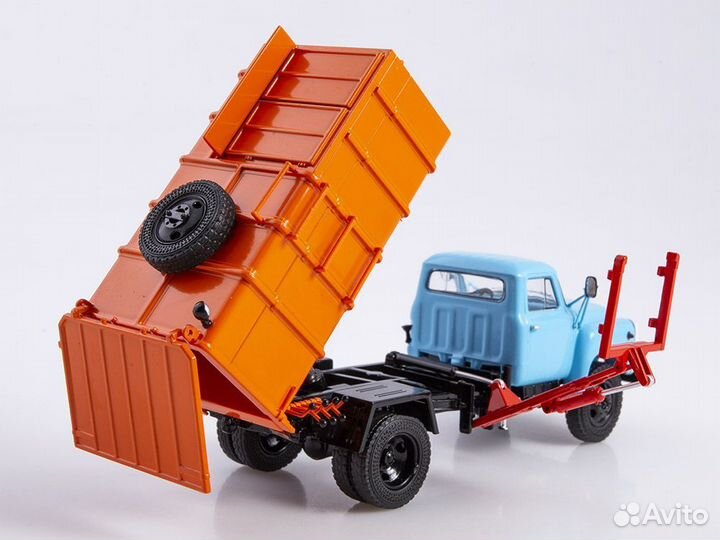 Коллекционная модель газ 53 мусоровоз ко-413