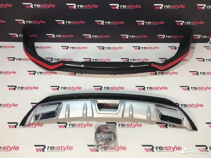 Обвес Nissan X-Trail 32 2м 18г Стиль Nismo N2186