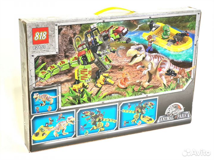 Конструктор 82153 Бой тираннозавра и робота-диноза