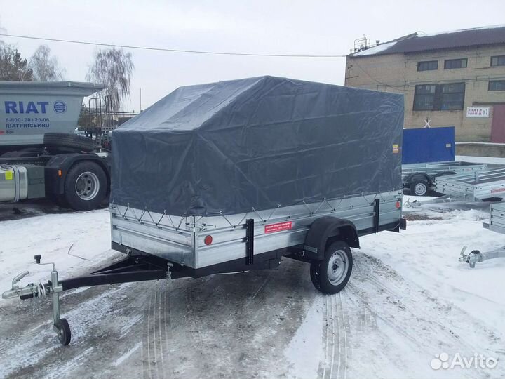 Прицеп Буран 3.3/1.4.метра с тентом