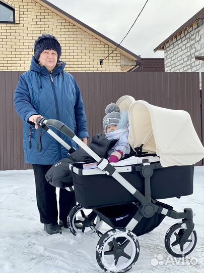 Коляска для двойни bugaboo donkey 3