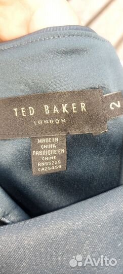 Шикарное платье миди футляр Ted Baker e1 р.44-46