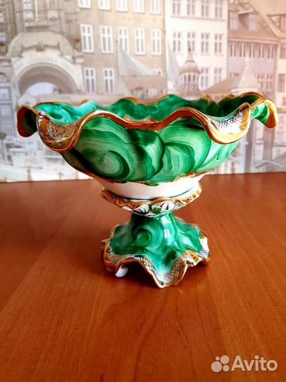 Фруктовница гжель. Автор Петин