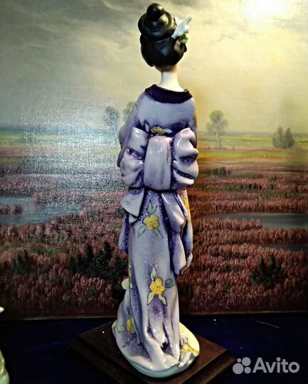 Гейша.Capodimonte.Италия.armani.Статуэтка.Флоренци