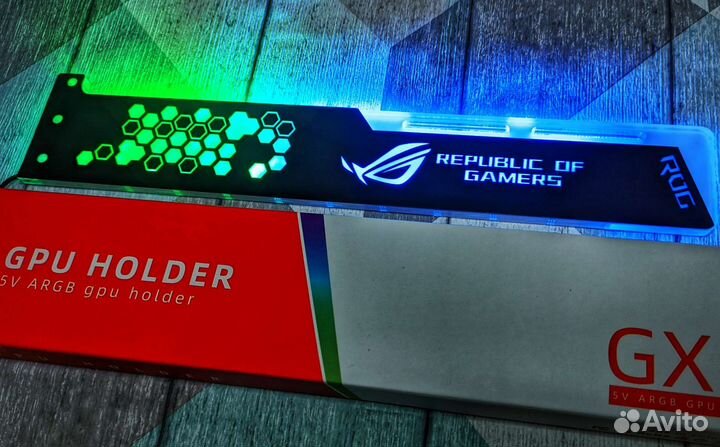 Держатель Подставка Видеокарты RGB