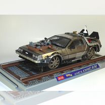 DeLorean DMC Назад в будущее ч.3 Sunstar 1:18