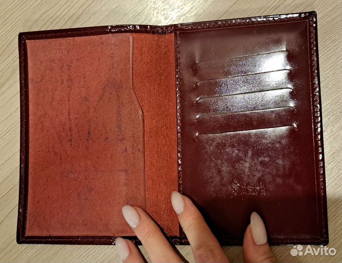 Обложка на паспорт кожа
