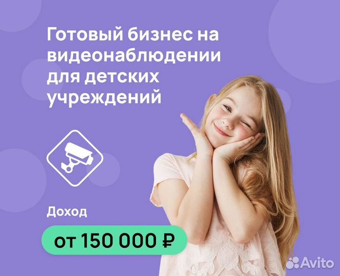 Готовый бизнес Видеонаблюдение в саду