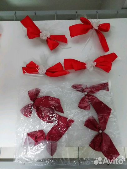 Свадебные украшения на машину