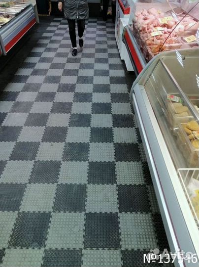 Модульная плитка пвх для гаража