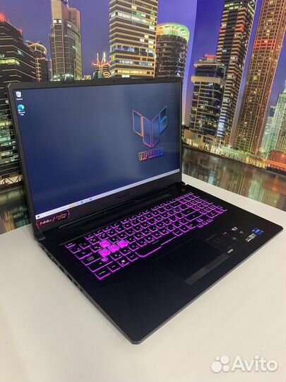 Asus TUF f17/RTX 3060/i5-11H/144hz/RGB