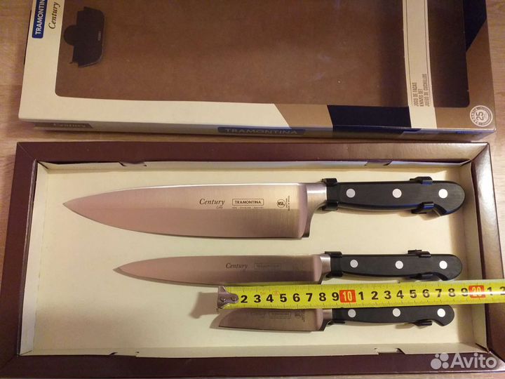 Набор из Трёх Топовых ножей Tramontina Century