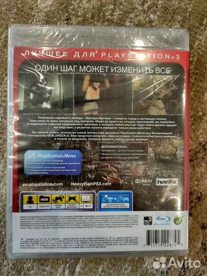 Игра для приставки Heavy Rain ps3