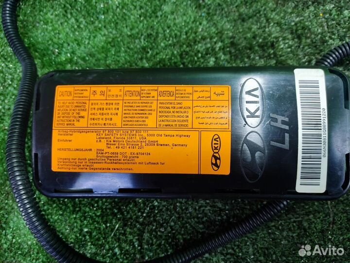 Подушка безопасности в сиденье левая KIA RIO 2 (J