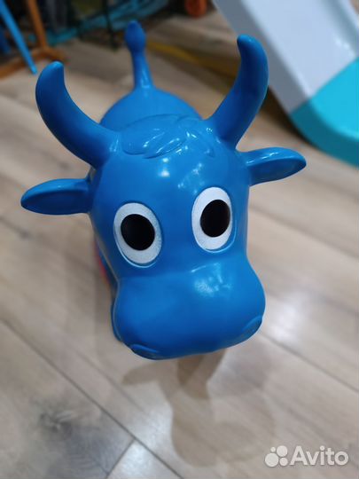 Игрушка Корова- прыгун