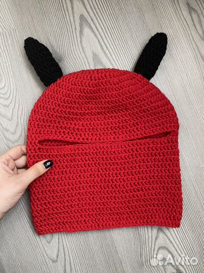 Балаклава вязаная ручная работа