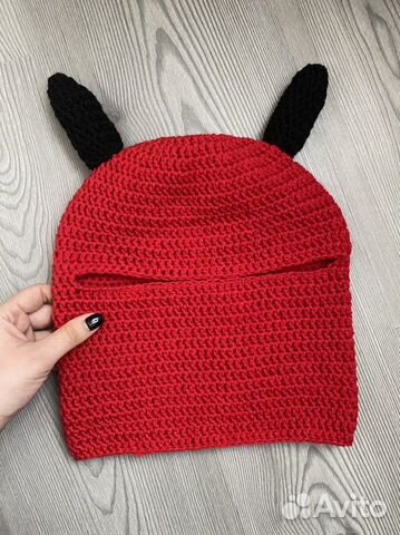 Балаклава вязаная ручная работа