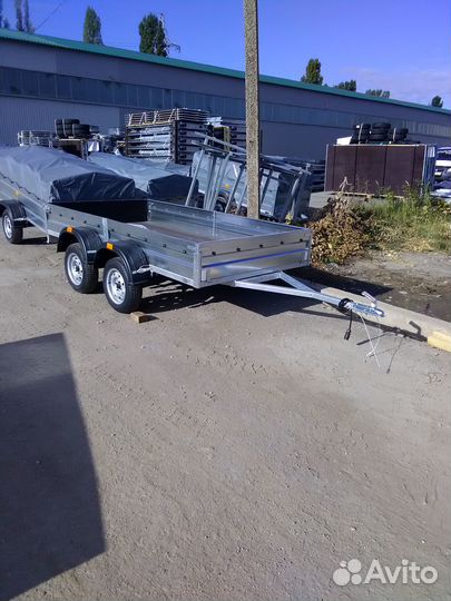 Легковой прицеп двухосный Титан