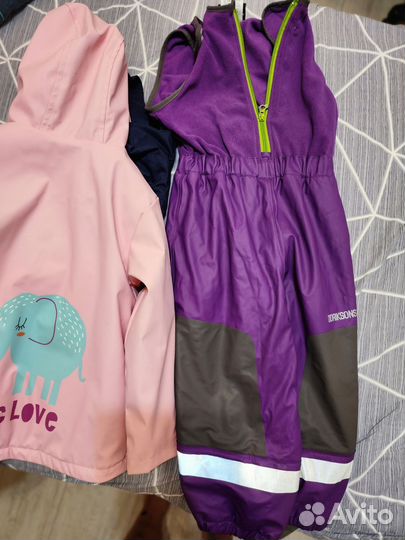 Куртка для девочки, пакет одежды