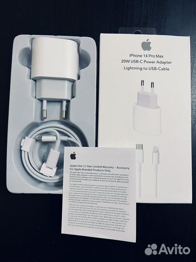 Зарядка на iPhone 20w