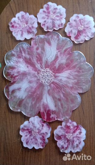 Подставки из эпоксидной смолы