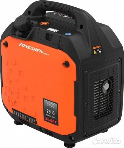 Генератор бензиновый zongshen BQH 2800 инверторный 1T90DFQ28