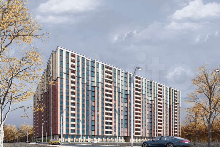 1-к. квартира, 44 м², 5/16 эт.