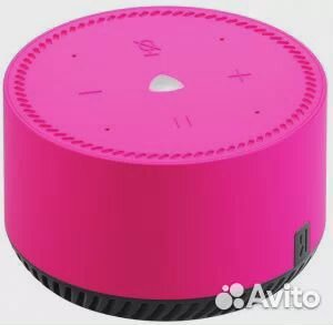 Умная колонка Яндекс Станция Лайт Алисой фламинго