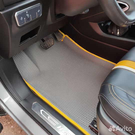 EVA коврики на Haval F7 с бортами
