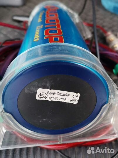 Конденсатор провода саб усилитель