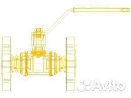 Danfoss DN80 (065N9627) Кран шаровой