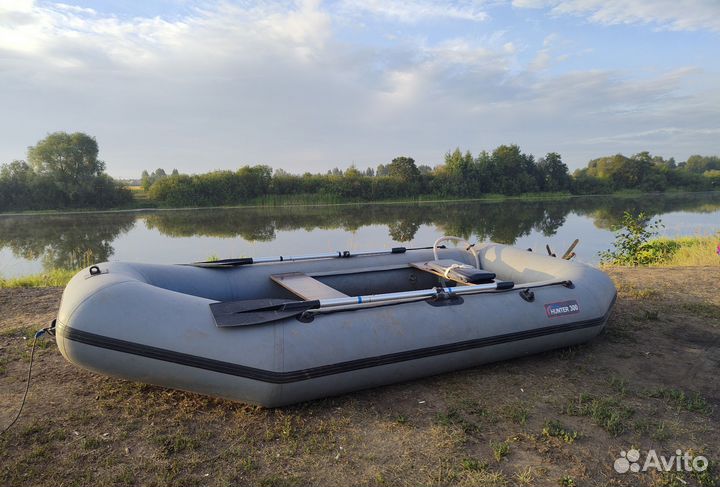 Надувная лодка hunter 300лт