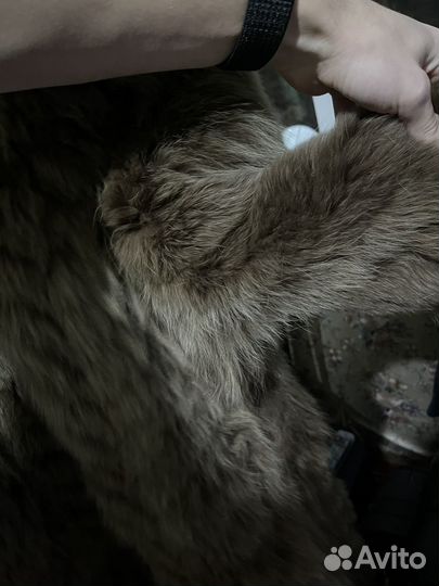 Шуба из песца