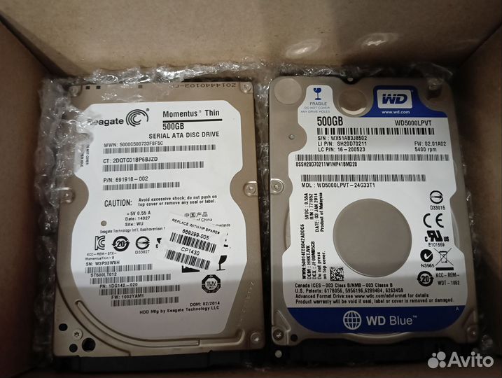Жесткий диск 2.5 500gb, много разных