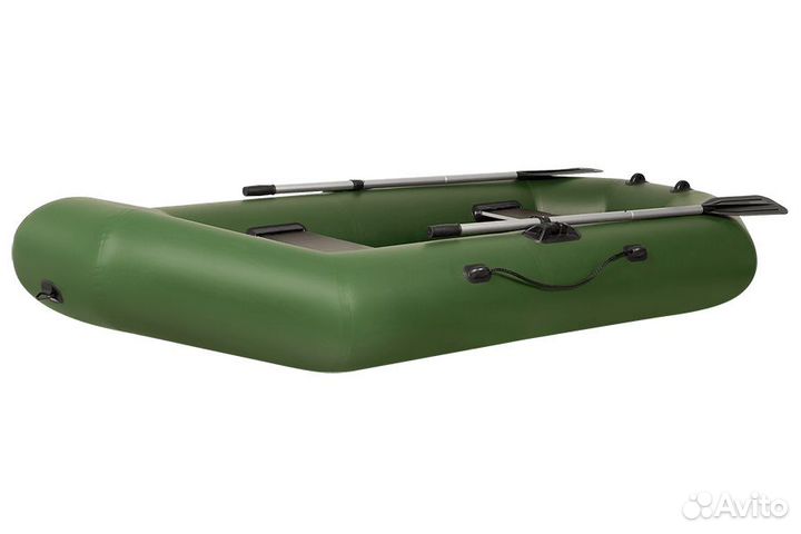 Лодка пвх Фрегат М-3 Лайт; зеленая