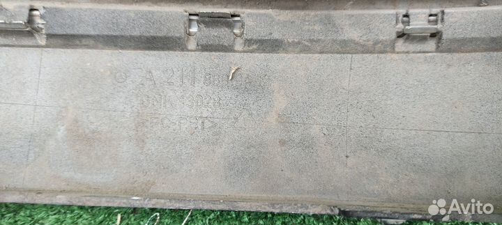 Накладка заднего бампера левая для Mercedes-Benz W