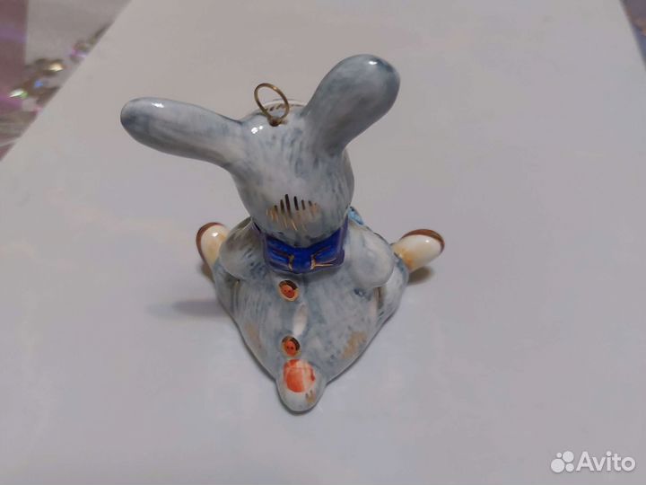 Лефортовский фарфор Мальчик в костюме зайчика