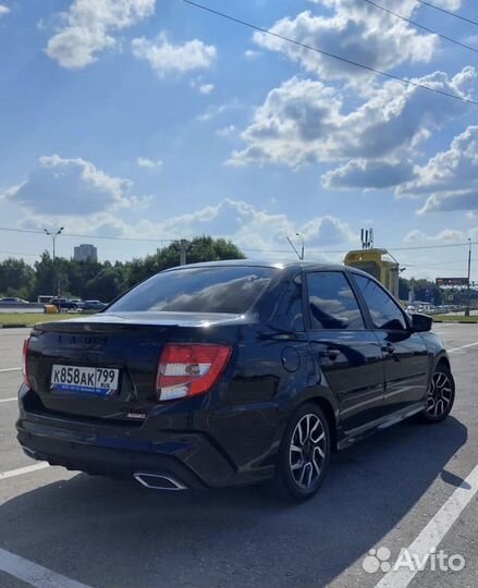 Бампер на Лада Гранта Драйв Актив (гранта спорт)