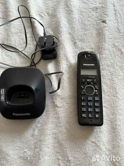 Телефон panasonic трубка радио