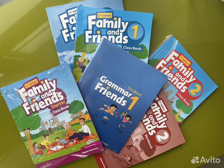 Учебники Family&Friends новые