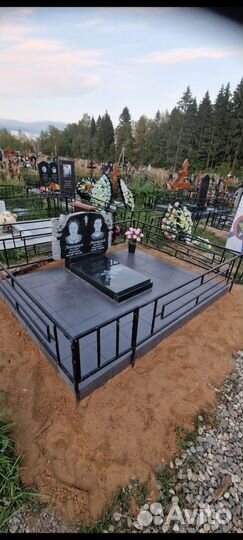 Памятники, благоустройство могил