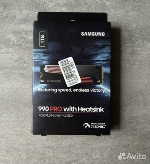 Накопитель SSD samsung M.2 990 PRO 1TB