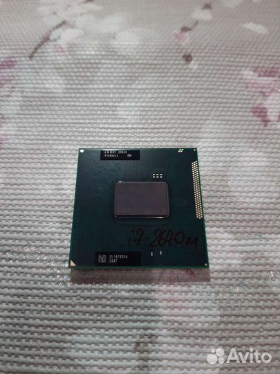 Процессор Core i7-2640m i7-2620m i5-2450m i5-2410m