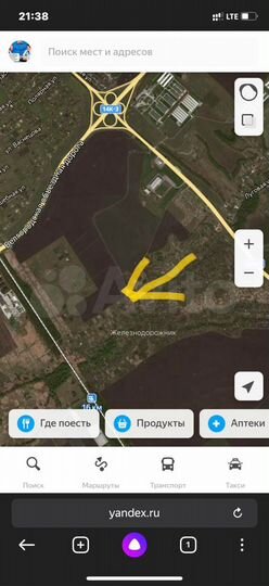 Участок 10 сот. (СНТ, ДНП)